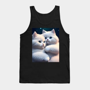 Adorable Kittens - Modern Digital Art Tank Top